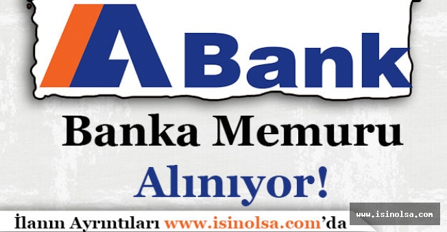 ABank (Alternatifbank) Memur Alımı Yapıyor!
