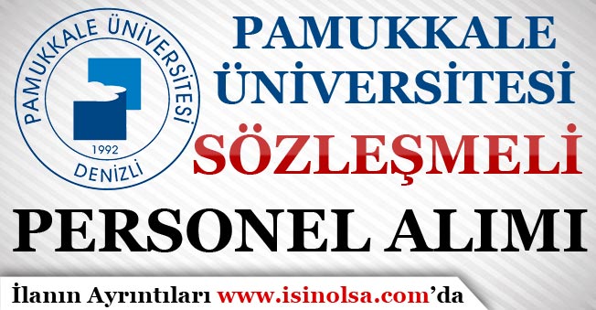 Pamukkale Üniversitesi Sözleşmeli Hemşire Alımı Yapıyor