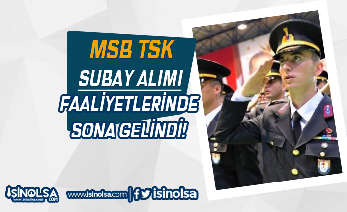 MSB Türk Sİlahlı Kuvvetlerine Hukuk Sınıfı Subay Alımı Temini Sona Eriyor!