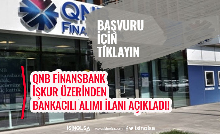 QNB Finansbank, Pazarlamacı, Satış Danışmanı Bankacı Alımı