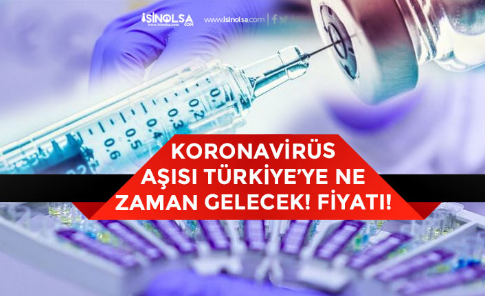 Koronavirüs Aşısı Türkiye'ye Ne Zaman Gelecek? Fiyatı Ne Olacak? Tüm Açıklamalar!