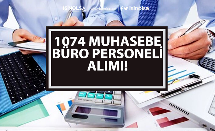 Türkiye Geneli Tecrübeli, Tecrübesiz 1074 Muhasebeci Büro Personeli Alımı!