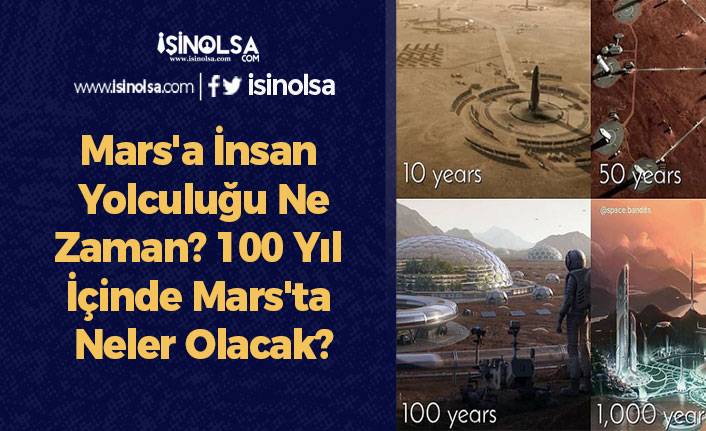 Mars'a İnsan Yolculuğu Ne Zaman? 100 Yıl İçinde Mars'ta Neler Olacak?