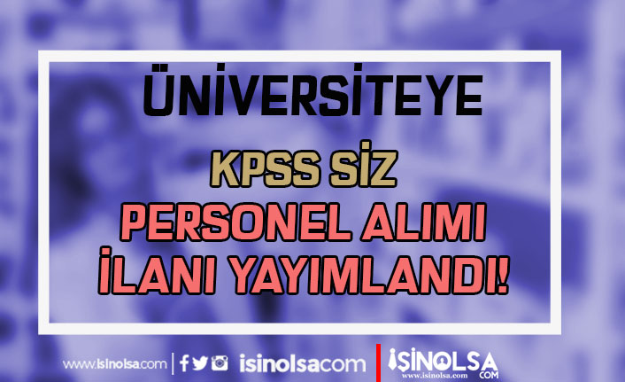 Adnan Menderes Üniversitesi KPSS siz 2 Eczacı Alımı Yapıyor