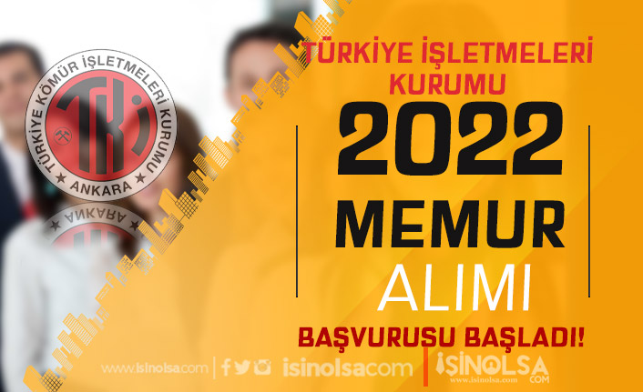 Türkiye Kömür İşletmeleri ( TKİ ) 2022 Memur Alımı ( Müfettiş Yardımcısı )