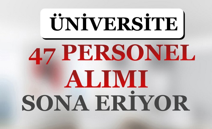 Amasya Üniversitesi 47 Personel Alımı Başvuru Sonuçları ve Sorgulama Ekranı?