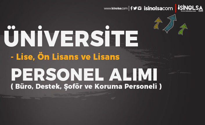 Abdullah Gül Üniversitesi 25 Sözleşmeli Personel Alımı - Lise, Ön Lisans ve Lisans