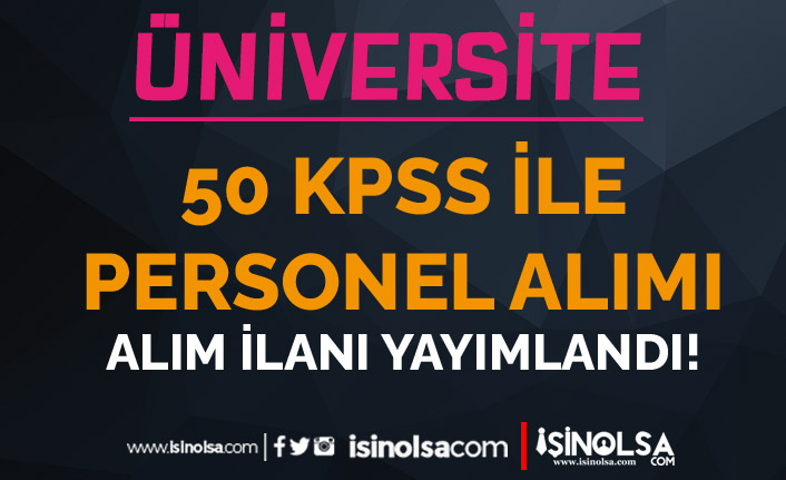 Giresun Üniversitesi 19 Sözleşmeli Personel Alımı - Lise, Ön Lisans