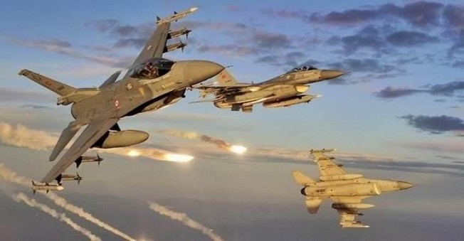 Dağlıca'da PKK'ya Hava Saldırıları Başlatıldı