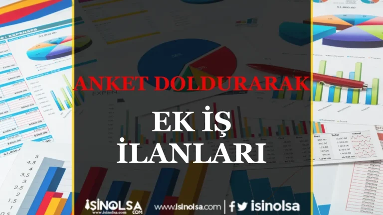Anket Doldurarak Nasıl Para Kazanılır? Anket ile Para Kazandıran Siteler 22 Anket doldurma Ek İş İlanları