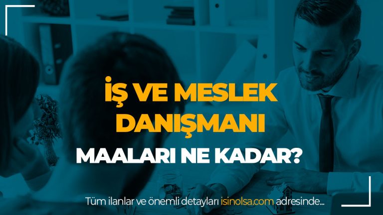 İş ve Meslek Danışmanı 2025 Maaşları: İMD Ne Yapar?
