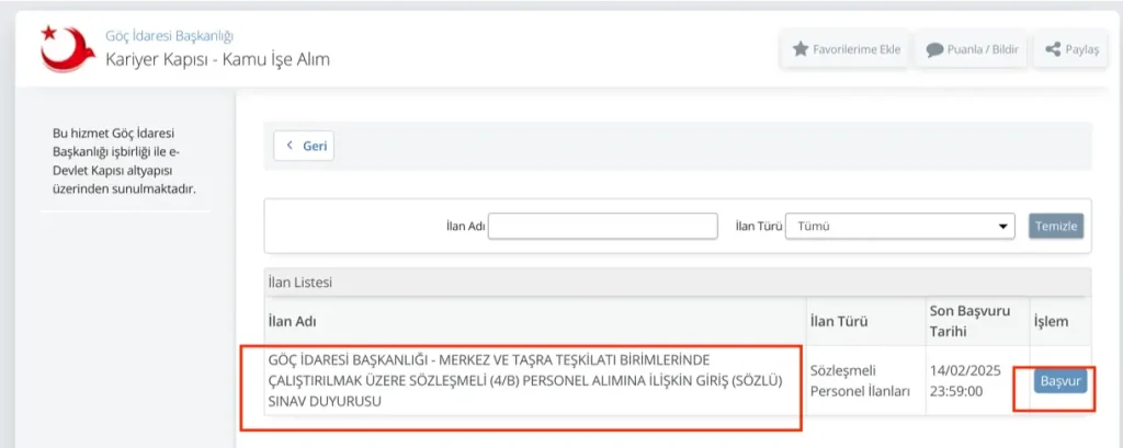 İçişleri Bakanlığı Göç İdaresi 560 Personel Alımı 2025 Başvurusu Sona Eriyor 2 goc basvuru 2