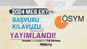 2024 MEB EKYS Başvuru Kılavuzu Yayımlandı