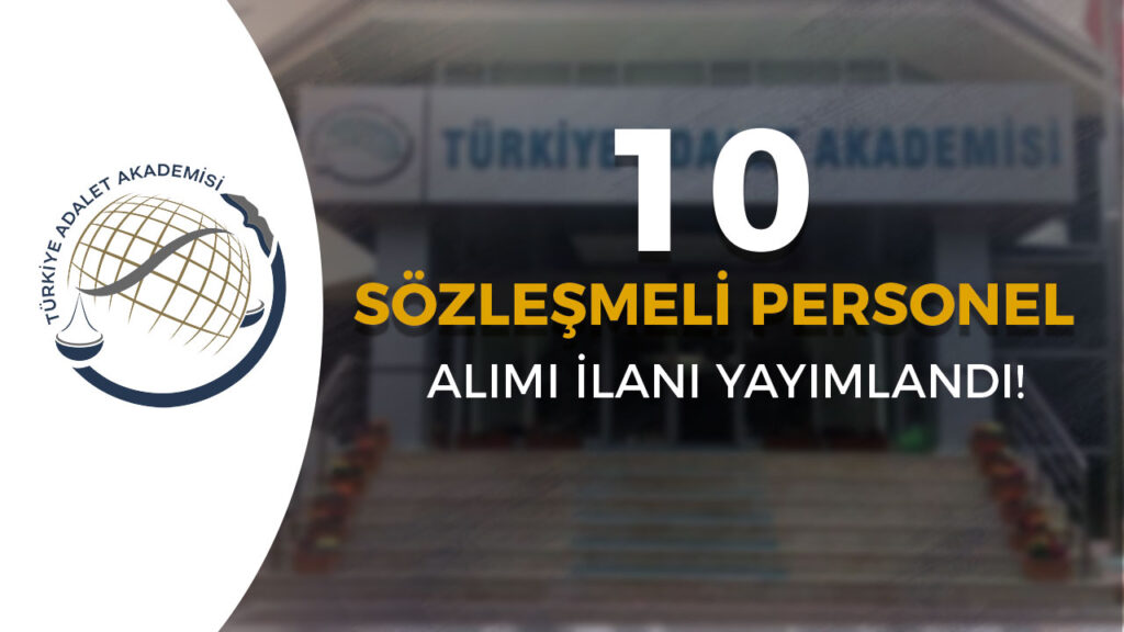 TAA 10 Sözleşmeli Personel Alımı Yapacak 1 taa personel alimi 1