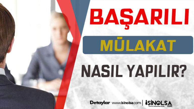 Başarılı Mülakat Nasıl Yapılır? 18 b a s a r i l i m u l a k a t 9