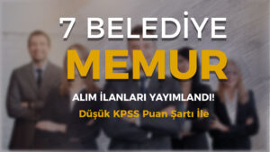 Belediye B Sınıfı Sürücü Belgesi İle Memur Alımı Yapıyor ( İpekyolu Belediyesi )
