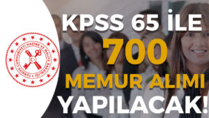 Maliye Bakanlığı ( HMB ) 700 Memur Alımı Yapacak!