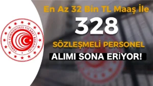 Ticaret Bakanlığı 328 Sözleşmeli Personel Alımı İlanı