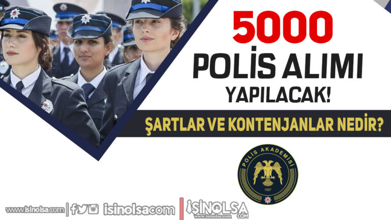 Lise ve Ön Lisans 5000 Polis Alınacak ( POMEM ve PMYO ) Şartlar ve Başvurular? 23 pomem ve pmyo 10