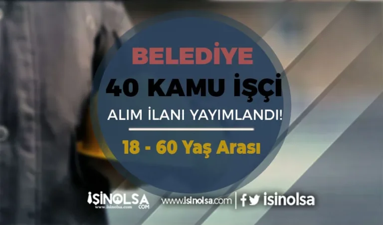 Düziçi Belediyesi 40 Kamu İşçi Alımı Yapıyor 18 - 60 Yaş Arası 9 belediye isci alimi3