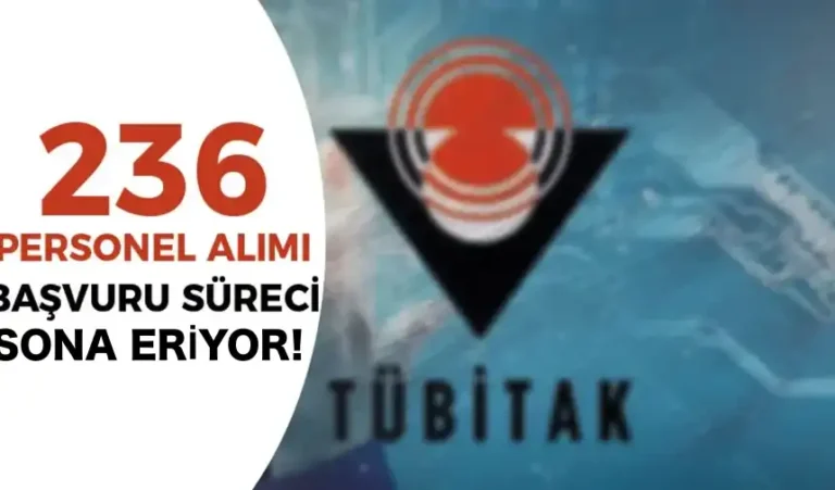 TÜBİTAK BİLGEM 236 Personel Alımı Başvurusu Sona Eriyor! KPSS Şartı Yok 9 tubitak personel alimi