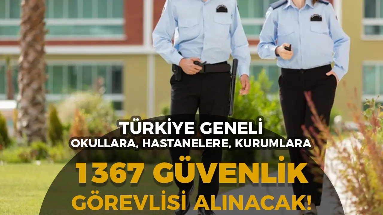 Hastane, Okul ve Bankalar 1367 ÖGG Alımı Yapacak!