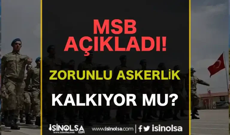 Zorunlu Askerlik Kalkacak mı? Bakan Güler'den Açıklama 16 zorunlu askerlik kalkiyor mu