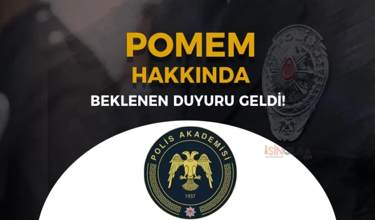 31. Dönem POMEM 7500 Polis Alımı Sınav Sonuçları Açıklandı! 17 pomem polis alimi 2