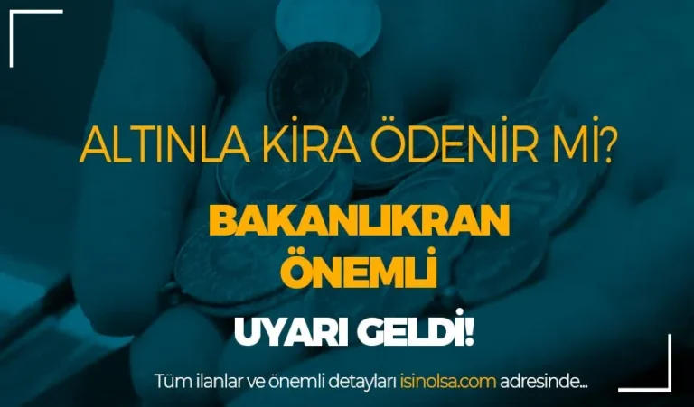 Hazine ve Maliye Bakanlığı'ndan Sert Uyarı: Altınla Kira Ödemek Mevzuata Aykırı! 25 altinla kira odeme