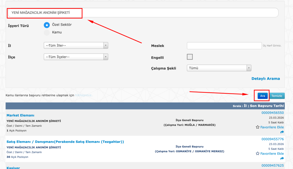 A101 İŞKUR Üzerinden 477 Personel Alımı İş İlanları 2026 Yayımlandı! 5 image 7