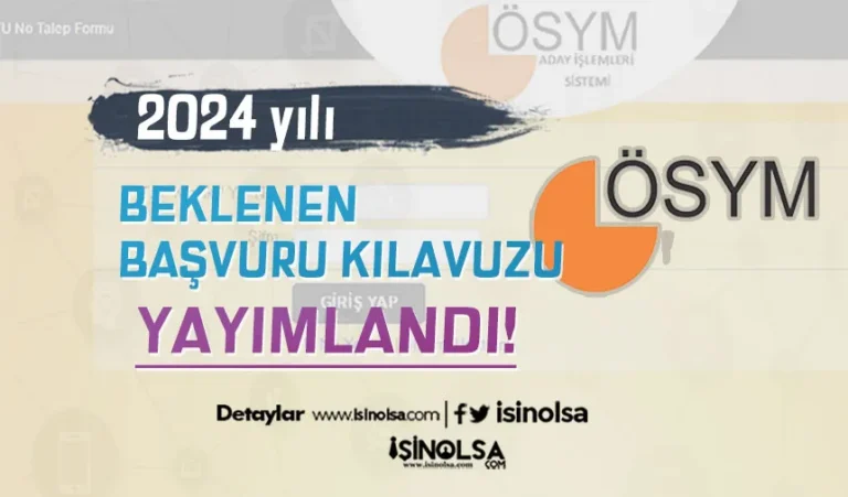 2024 HMGS ile İYÖS Başvuru Kılavuzu Yayımlandı! 24 ostym basvuru kilavuzu