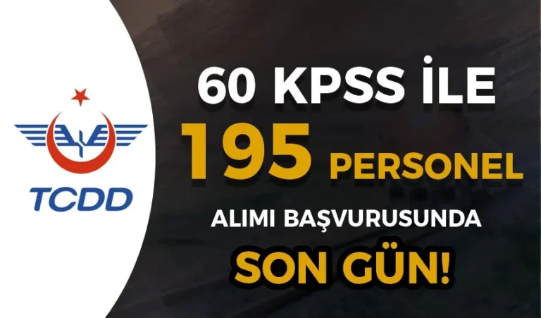 TCDD 195 Personel Alımı Sonuçları - Sözlü Sınav Detayları Nedir? 7 tcdd personel alimi