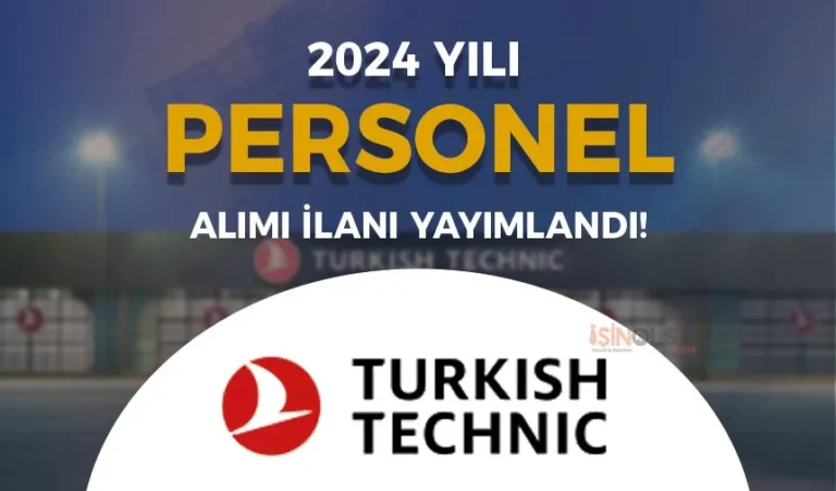 THY Teknik 2024 Yılı Personel Alımı İlanları İş Başvurusu 22 thy teknik perosnel aimi