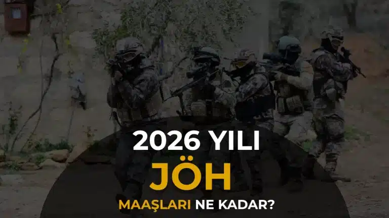 Jandarma 2026 Yılı Özel Harekat JÖH Maaşları Ne Kadar?