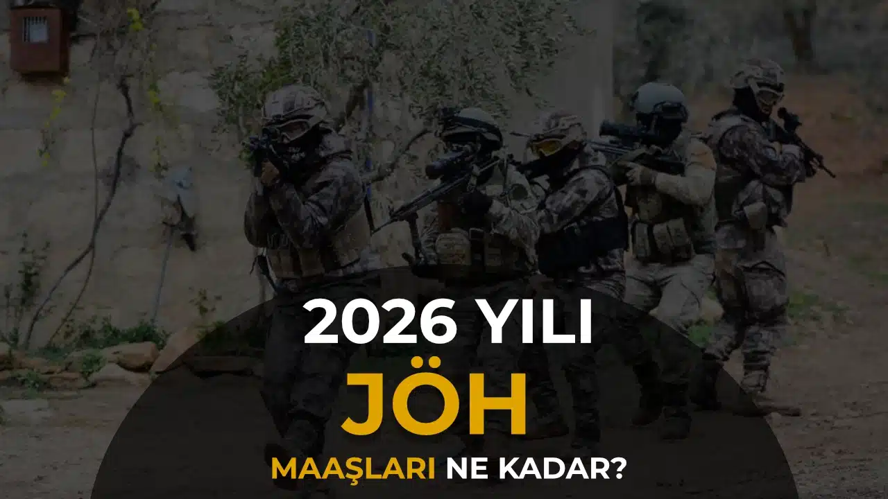 Jandarma 2026 Yılı Özel Harekat JÖH Maaşları Ne Kadar?