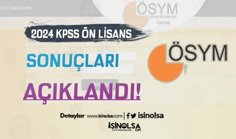 2024 KPSS Ön Lisans Sonuçları ve Soru Cevapları Açıklandı! 25 kpss on lisans 3