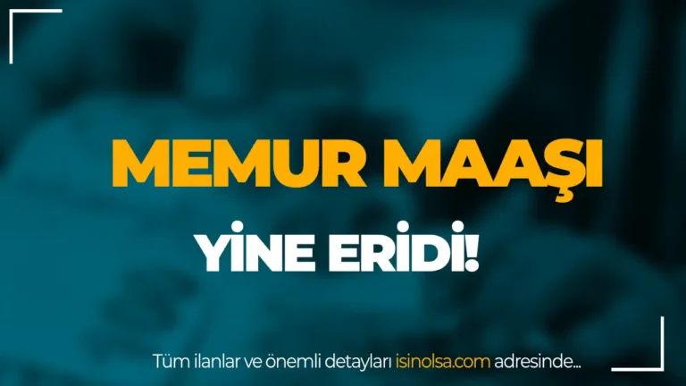 Memurların Aldığı Zam Enflasyona Karşı Eridi 21 memur maasi