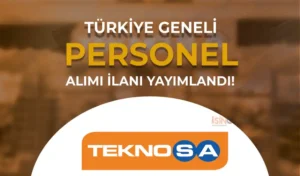 Teknosa Personel Eleman Alımı 2024 Yılı