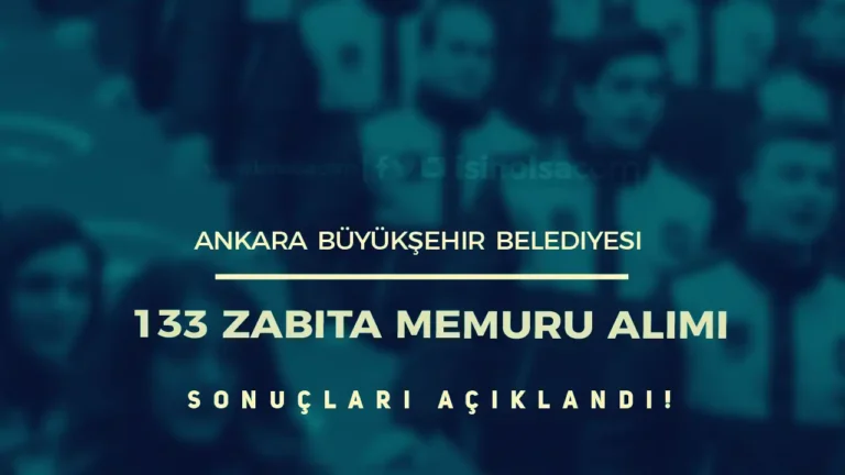 ABB 133 Zabıta Memuru Sonuçları ve Parkur Açıklandı! 3 abb zabita memuru sonuclari