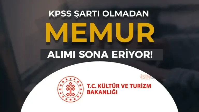Kültür Bakanlığı YTB KPSS SİZ Memur Alımı İlanı Başvurusu 2024 4 kultur bakanligi ytb personel alimi