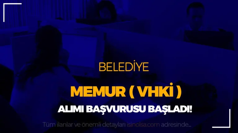 Belediye Lisans Mezunu Memur ( VHKİ ) Alımı Başladı ( Palu Belediyesi ) 10 palu belediyesi memur alimi