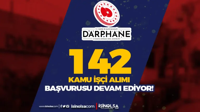 Darphane 142 Kamu İşçi Alımı İŞKUR İlanı 2024 - 21 Meslek Kontenjanları 1 darphane isci alimi 1