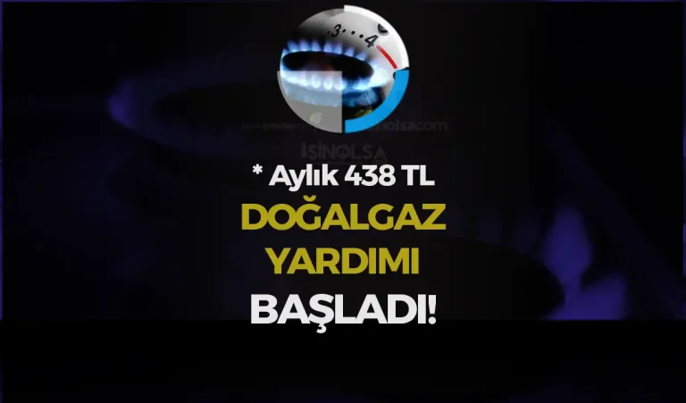 Aylık 438 TL Doğal Gaz Yardımı Başladı: E-Devlet Başvuru Ekranı Açıldı 24 doğlgaz yardımı