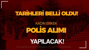 Polis Akademisi İç Güvenlik Fakültesi 2025 Yılı 200 Polis Alımı Yapacak!