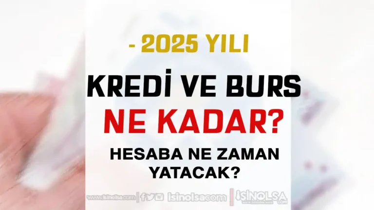 2025 KYK Burs ve Kredi Miktarları: İlk Ödeme Ne Zaman Yapılacak? 17 kredi ve burs ne zaman