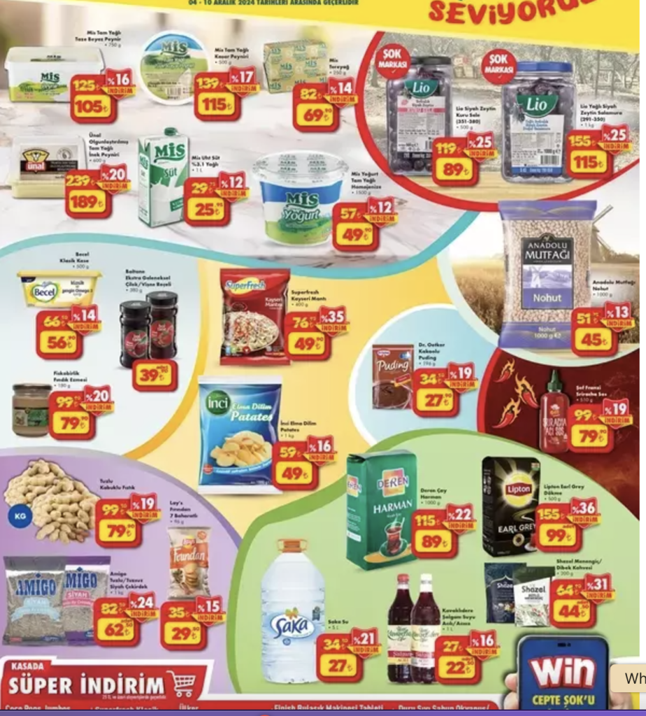 ŞOK Market 4 Aralık İndirimleri Açıklandı! 1 Ekran Resmi 2024 12 04 08.12.16