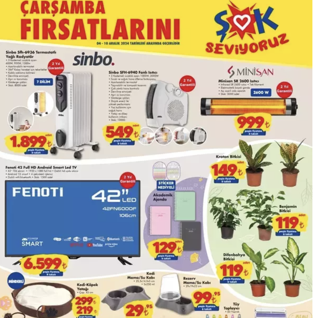 ŞOK Market 4 Aralık İndirimleri Açıklandı! 4 Ekran Resmi 2024 12 04 08.14.00