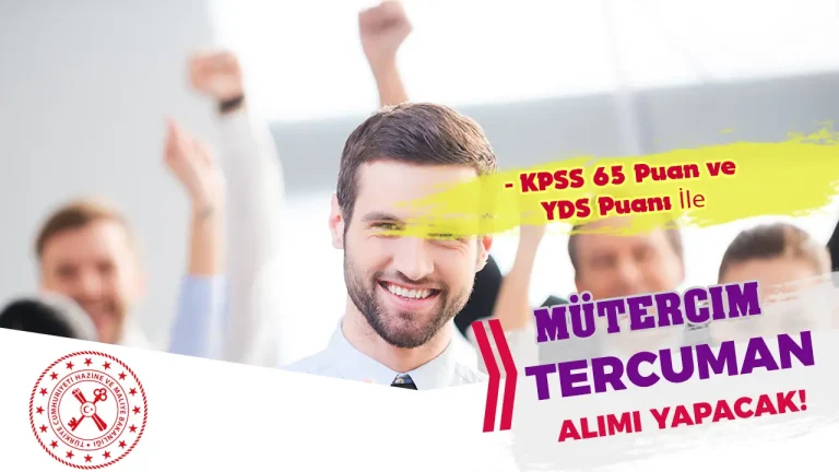 HMB KPSS ve YDS Puanı İle Tercüman Alımı Yapıyor 6 HMB TERCÜMAN ALIMI