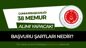 Cumhurbaşkanlığı SSB 38 Memur Alımı Yapacak ( Uzman Yardımcısı )