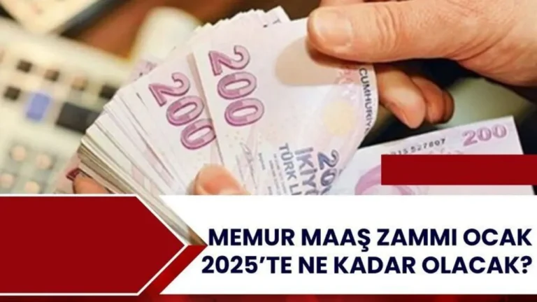 Ocak 2025'te En Düşük Memur Maaşı Ne Kadar Olacak? 21 en dusuk emekli maas